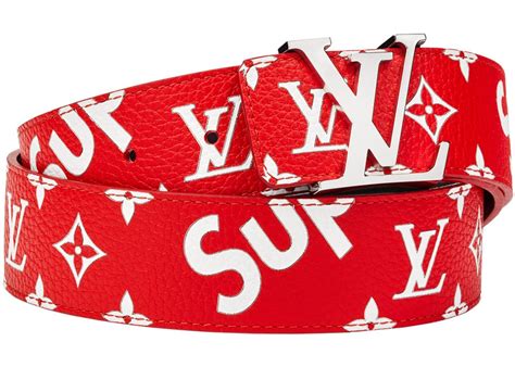 supreme louis vuitton belt fake|louis vuitton supreme raincoat.